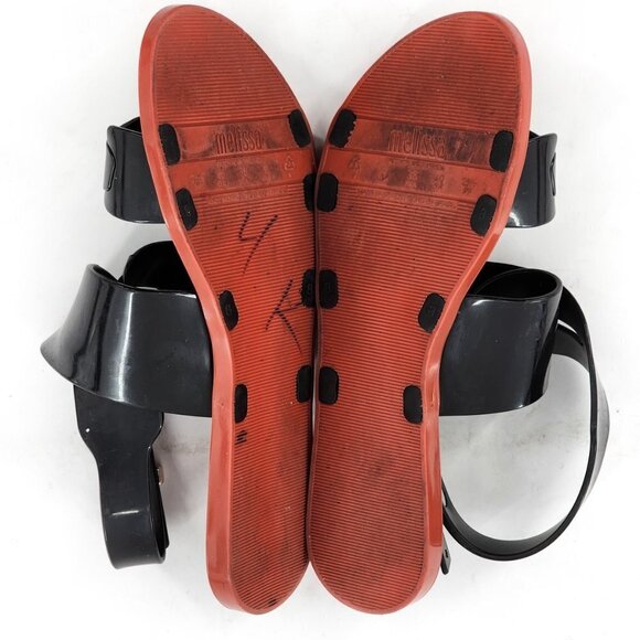 MELISSA Wonderful Jason Wu Jelly Sandal Black - Picture 9 of 10